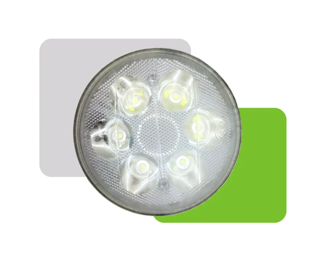 [HV11043] FARO INTERNO REDONDO 6 LED E-OW150/S-G125