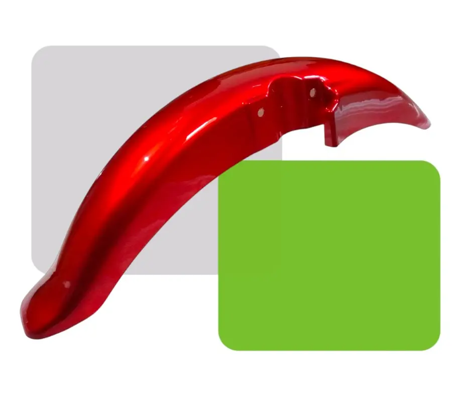 [HV15037-R] GUARDAFANGO DELANTERO B-SO150 ROJO