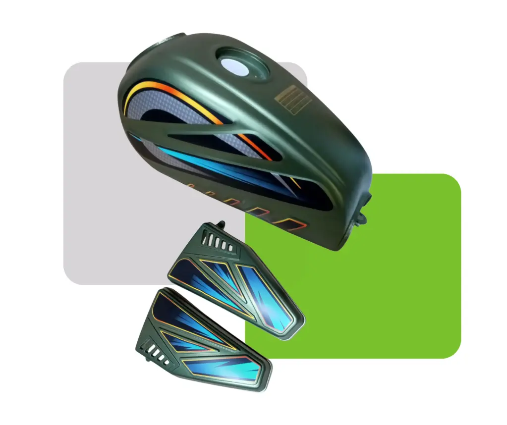 [HV22013-VM] TANQUE CON TAPA B-SV150 VERDE MILITAR