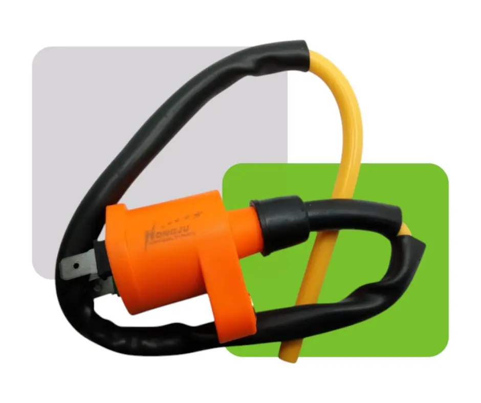 [HV30007] BOBINA RACING NARANJA GY6