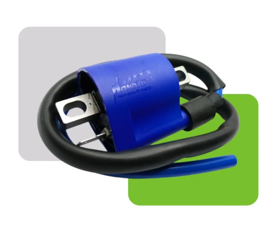 [HV30008] BOBINA RACING AZUL CG150