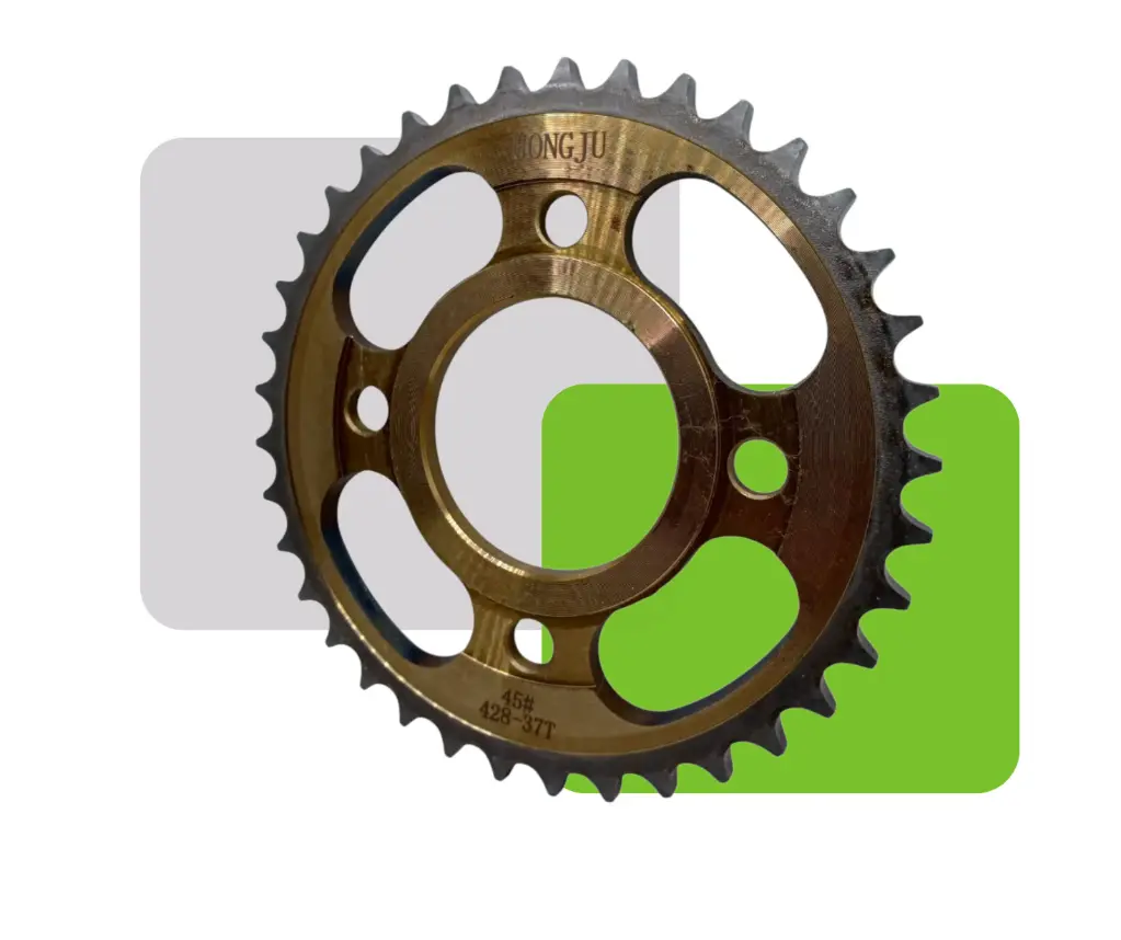 [HV49077] CORONA RIN RAYO DORADA CARBONIZADA 37T