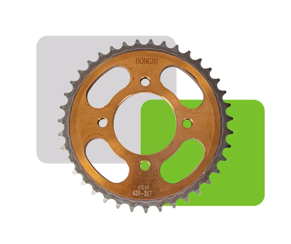 [HV49083] CORONA RIN PALETA DORADA CARBONIZADA 39T