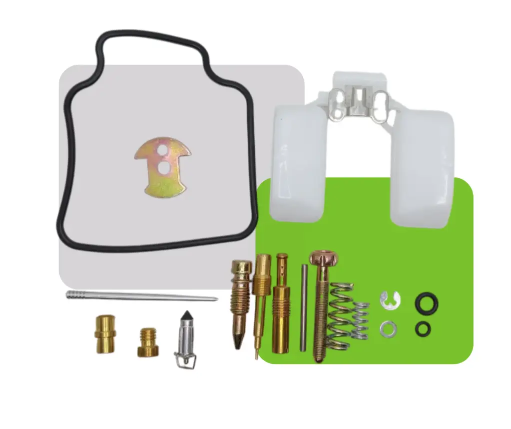 KIT DE REPARACION DE CARBURADOR CON FLOTANTE GY6
