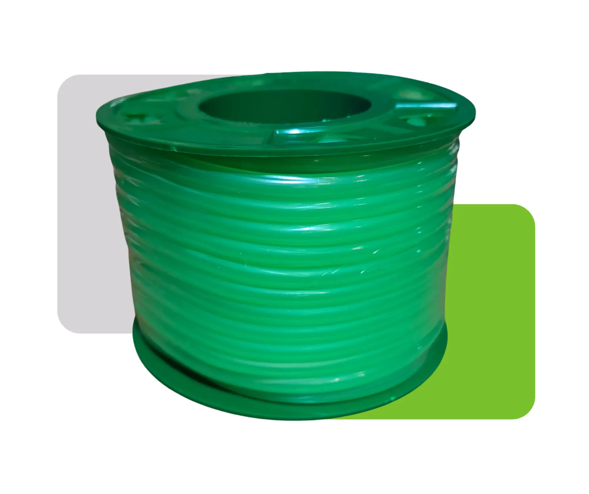 [HV97325-V] MANGUERA DE GASOLINA 20 MTS VERDE