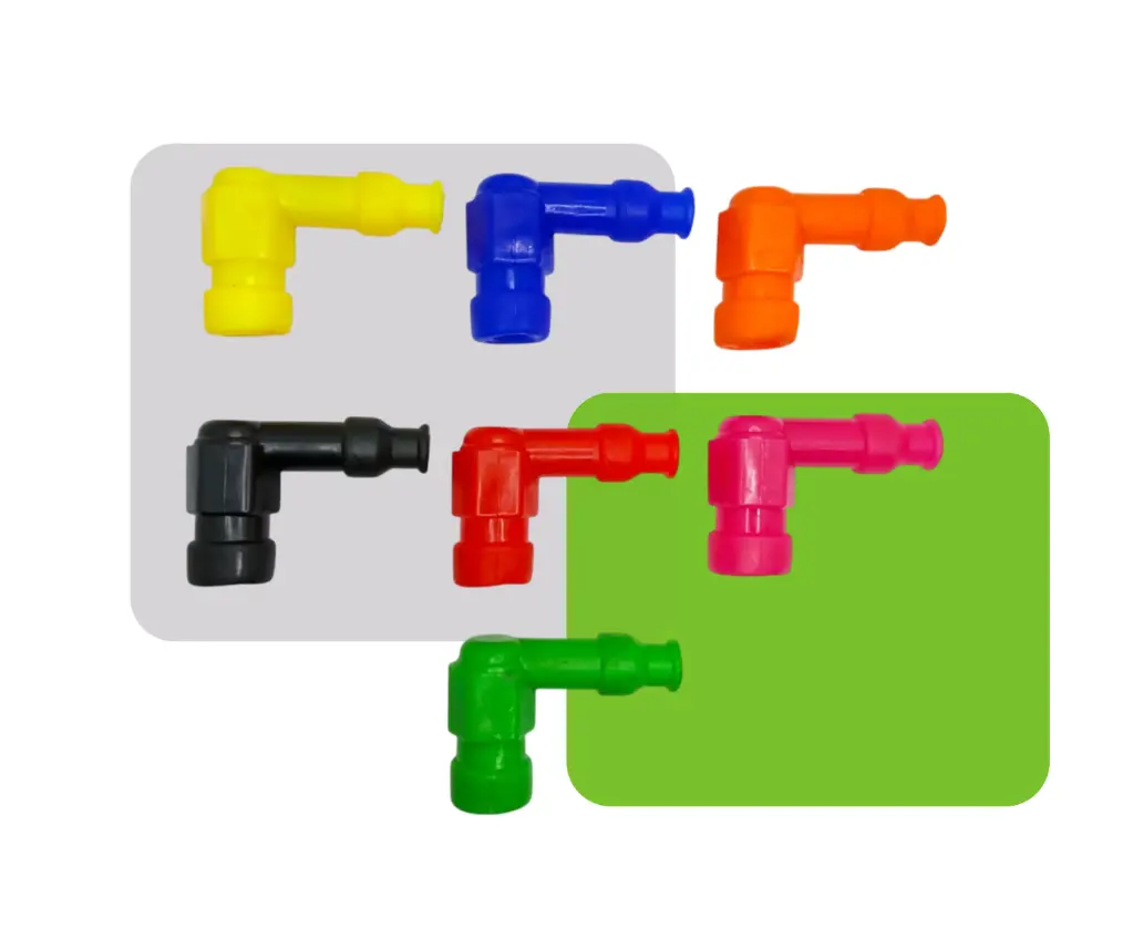 [HV99034] CHUPON DE BUJIA DE COLORES X UNIDAD