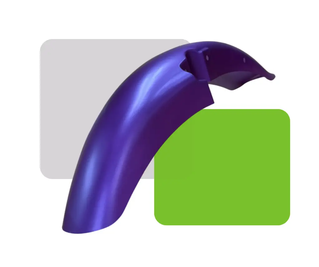 GUARDAFANGO DELANTERO B-SV150 MORADO