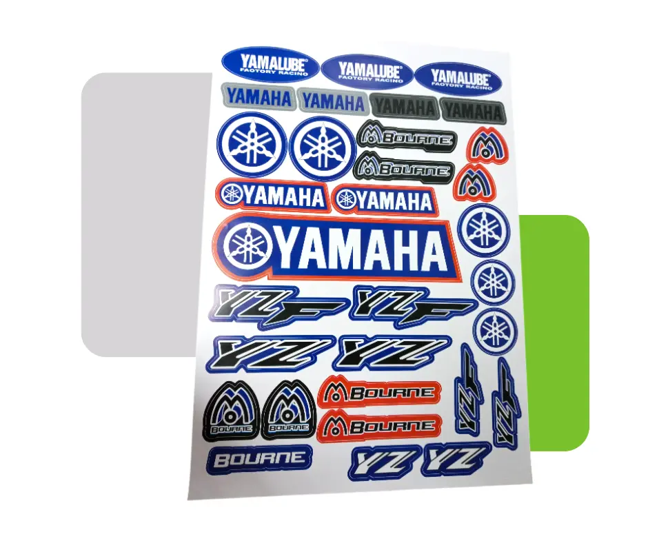 STICKER DECORATIVO YAMAHA