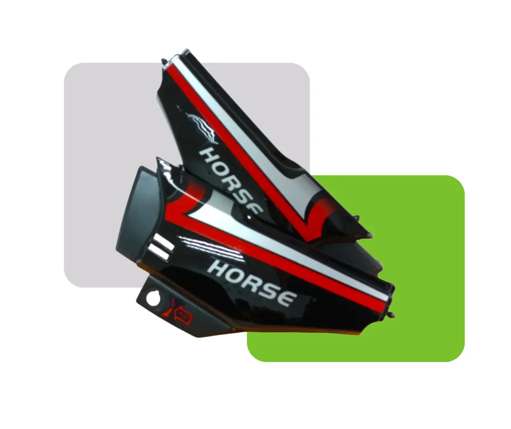 TAPAS LATERALES E-NH150 NEGRO