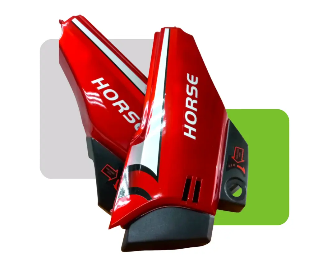 TAPAS LATERALES E-NH150 ROJO