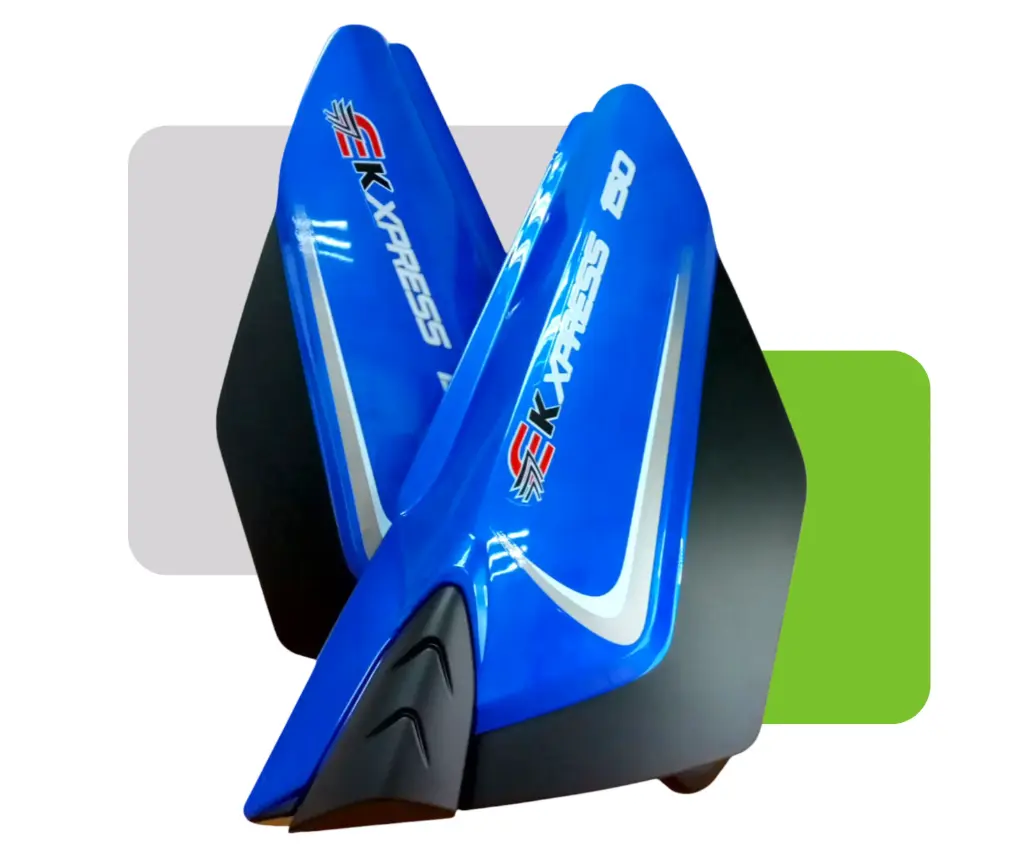 TAPAS LATERALES E-EX150 AZUL