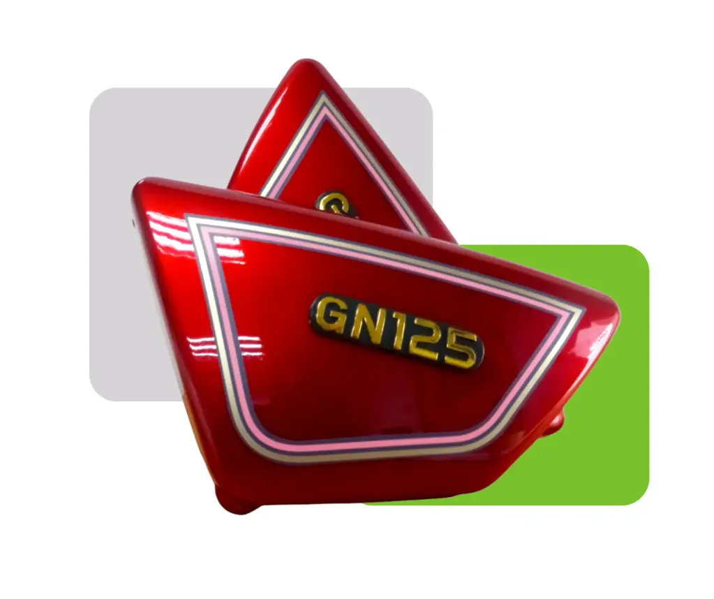 [HV25019] TAPAS LATERALES S-G125 ROJO