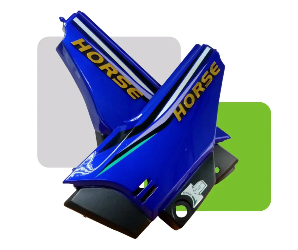 TAPAS LATERALES E-HO150 RAYA LOCA AZUL