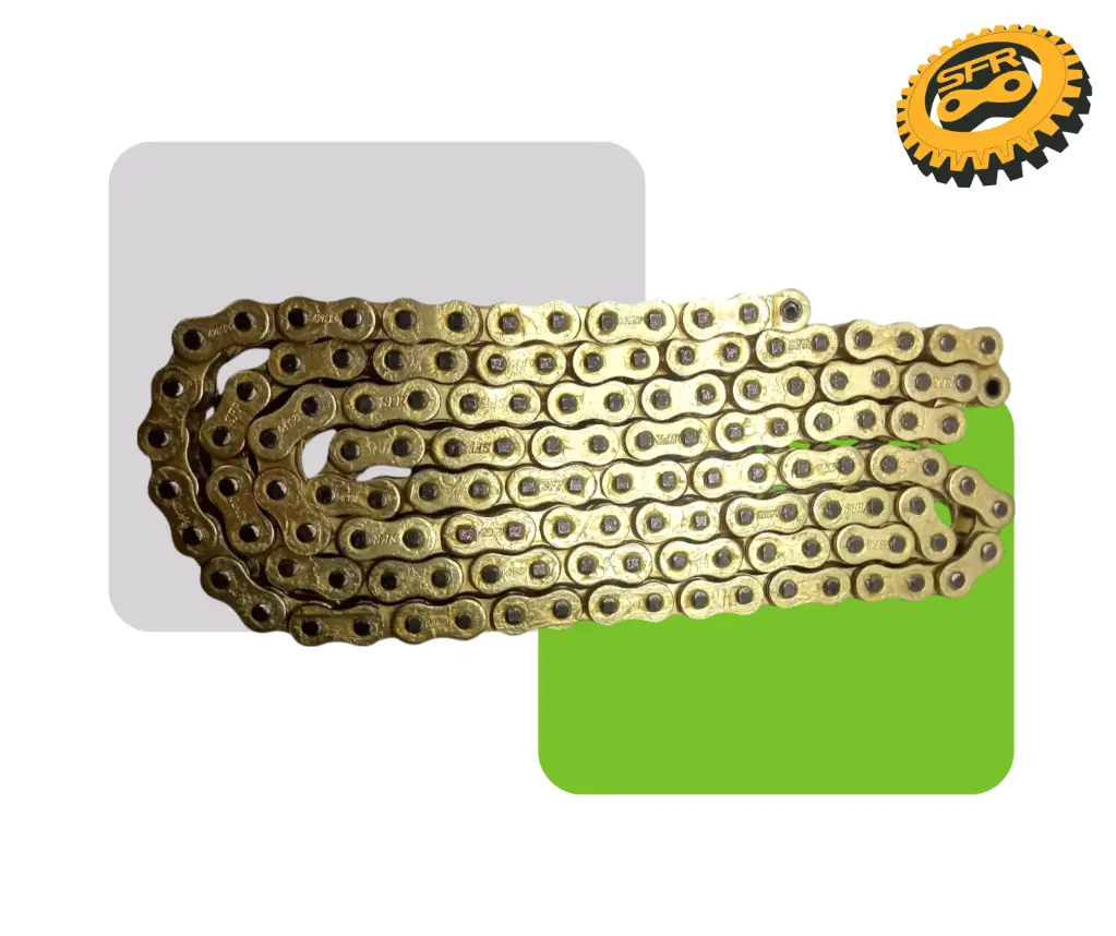 CADENA O-RING 428H-132L DORADO MARCA SFR