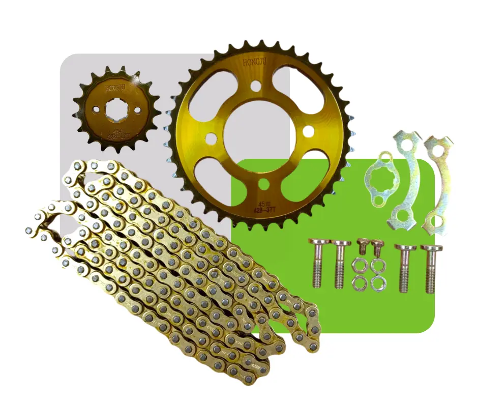 [HV50096] KIT RELACION PREMIUM 37T/17T/428H-128L C/ TORNILLOS