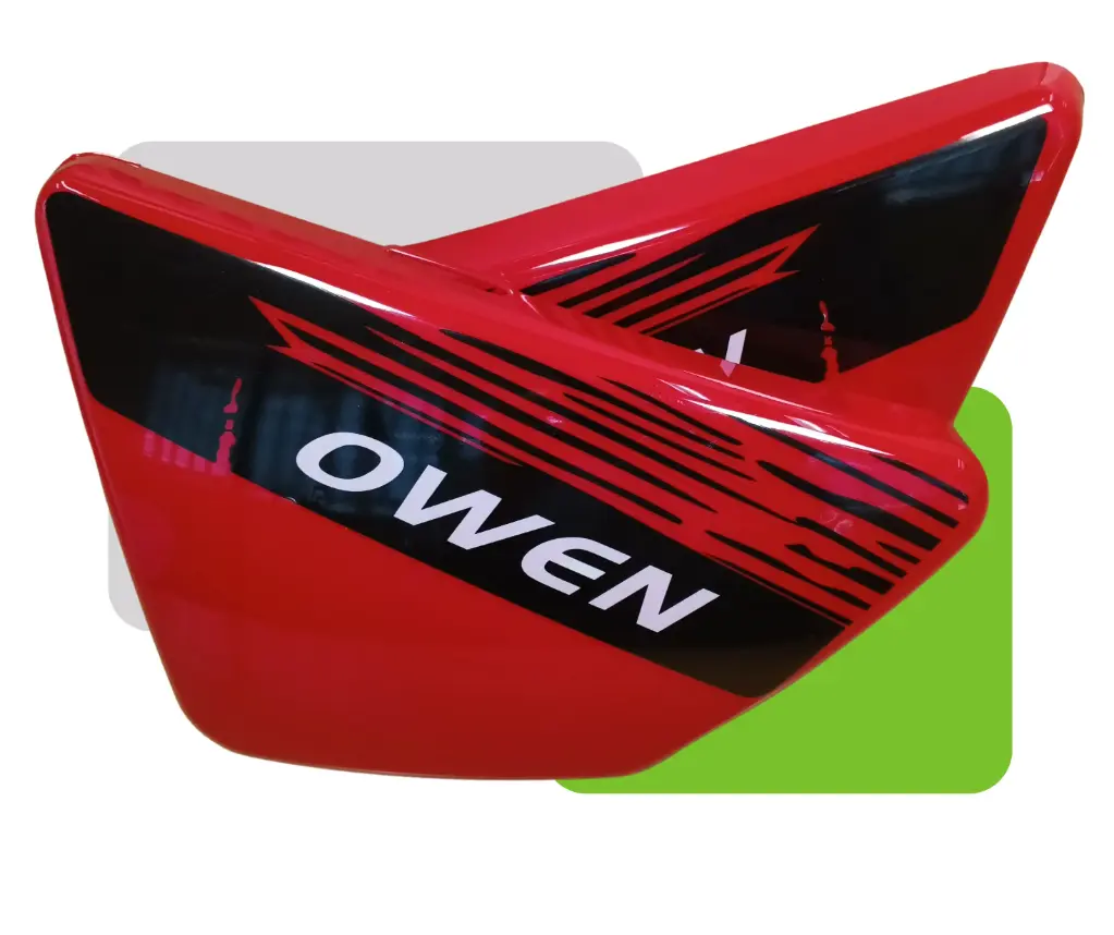 [HV25032] TAPAS LATERALES E-NO150 ROJO