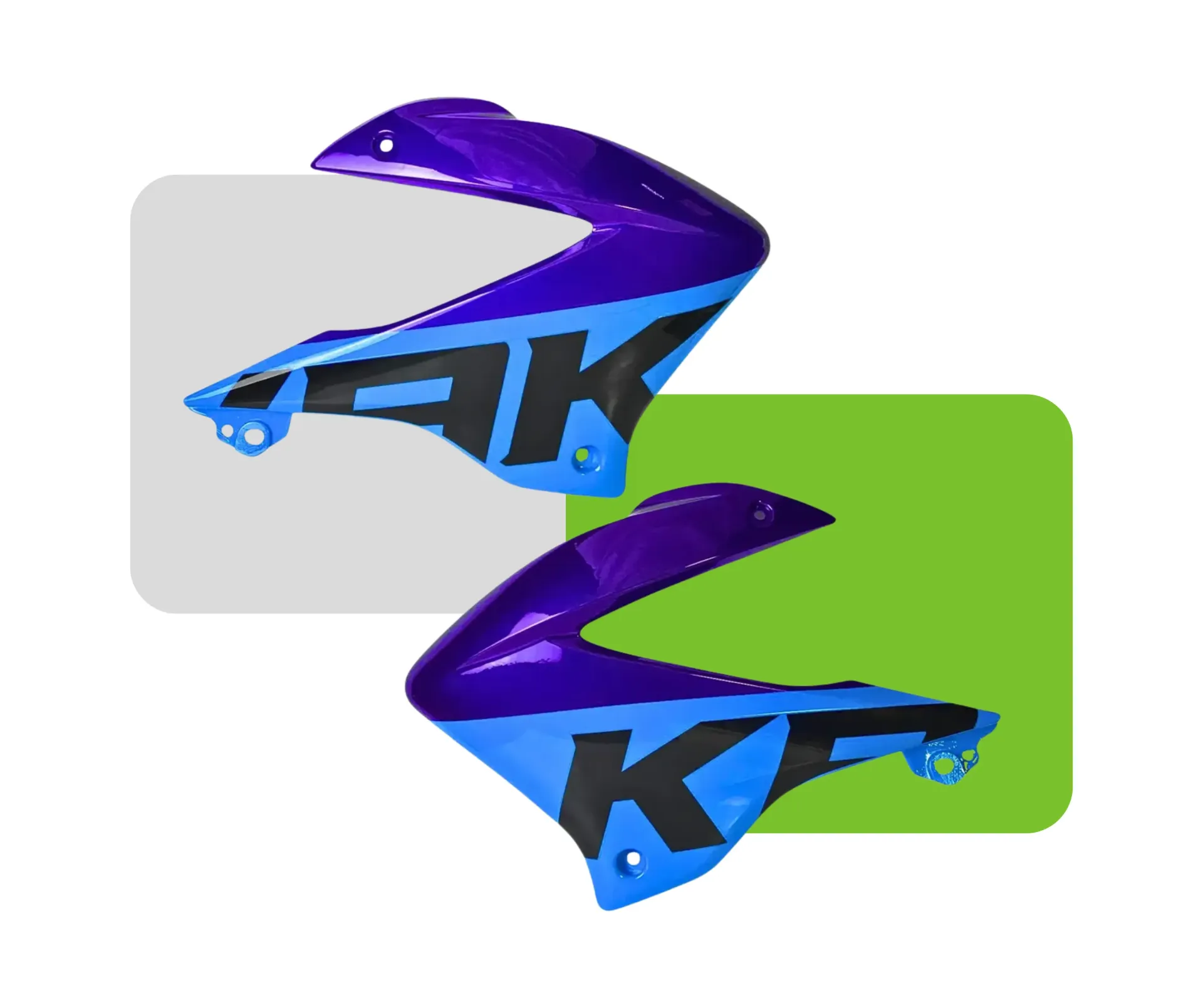 TAPAS DE TANQUE B-K150K AZUL CON MORADO