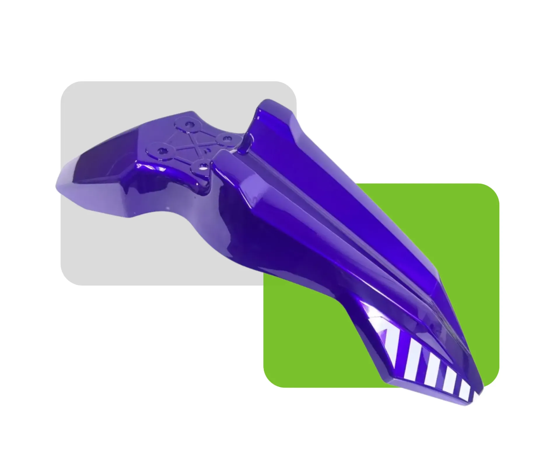 TAPAS LATERALES B-K150K AZUL CON MORADO