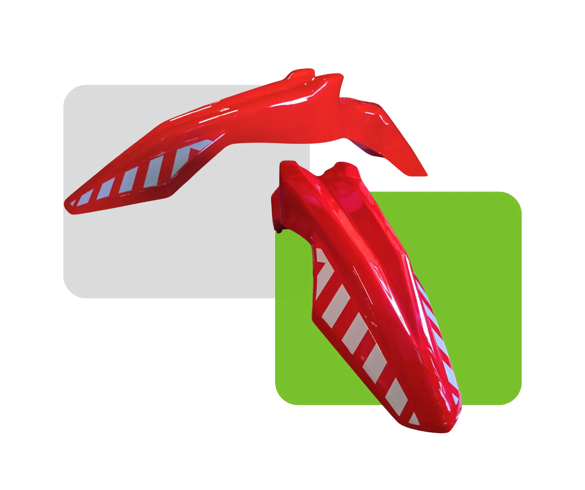 GUARDAFANGO DELANTERO B-K150K ROJO