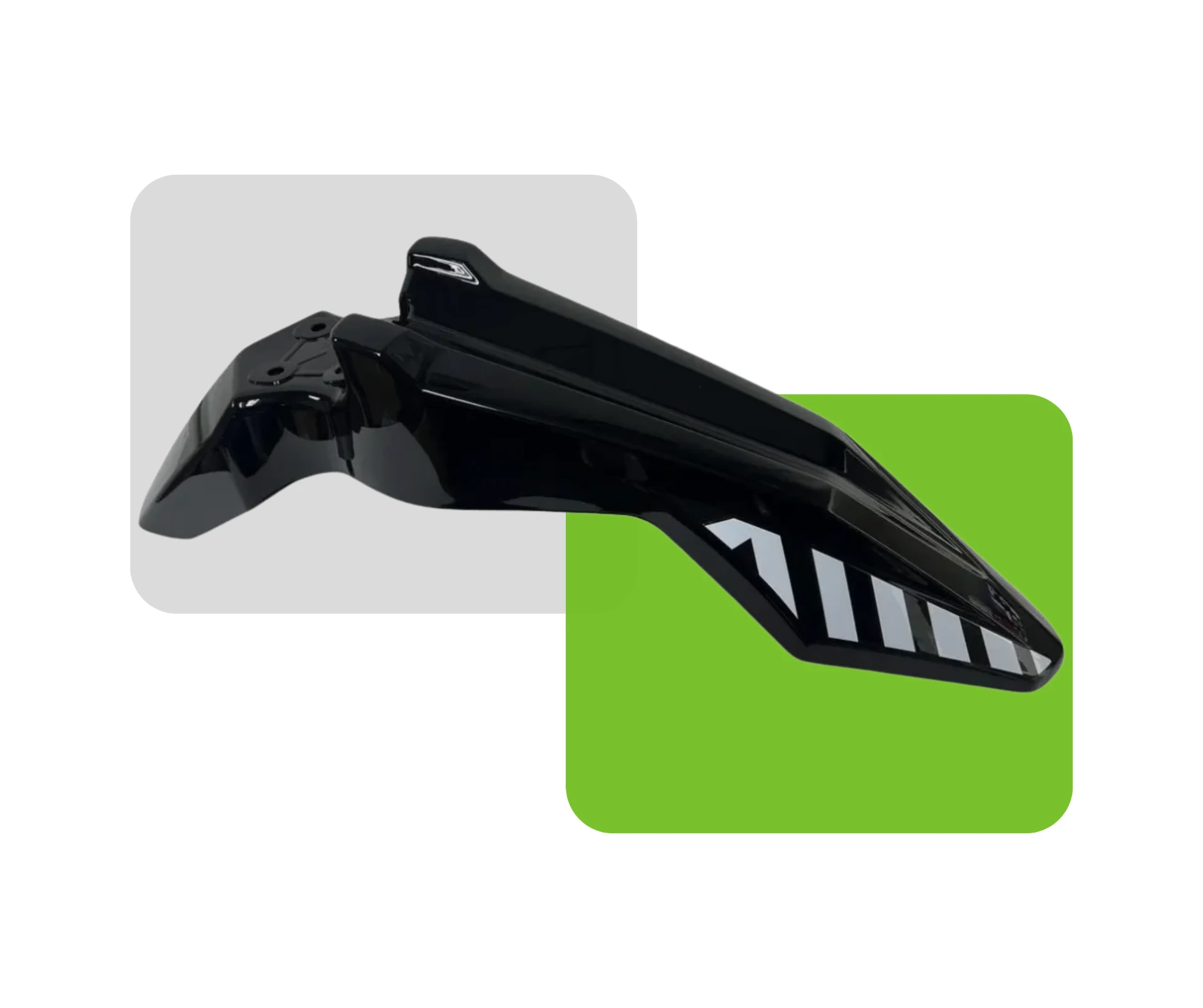 GUARDAFANGO DELANTERO B-K150K NEGRO